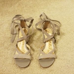 Sam Edelman tie sandals
